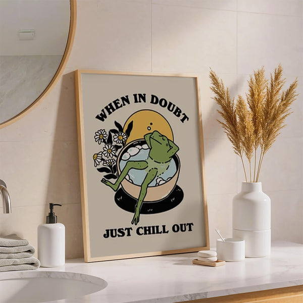 Badezimmer Deko – Frosch Motiv – WC Ideen