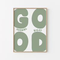 Typografie Poster – Wanddeko für Flur & Wohnzimmer