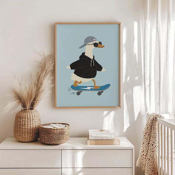 Babyzimmer Poster – Tiermotiv Bild – Kinderzimmer Dekoration