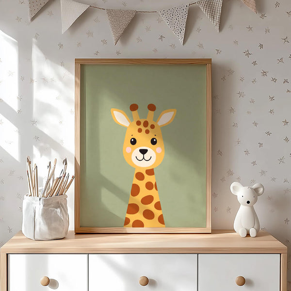 Babyzimmer Einrichtung – Giraffe Motiv – Kinderzimmer Ideen
