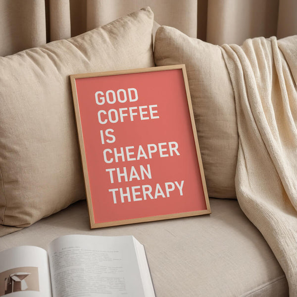 Küche Deko – Kaffee Spruch Poster – Küche Inspiration