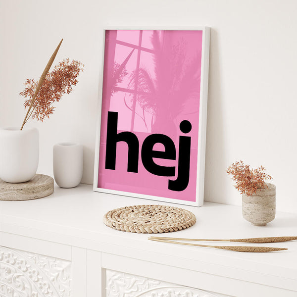 Eingangsbereich Design – Hej Poster – Flur Deko
