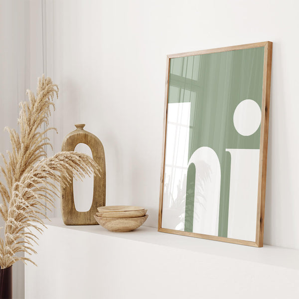 Poster Eingangsbereich – Hi Motiv – Moderne Flur Deko