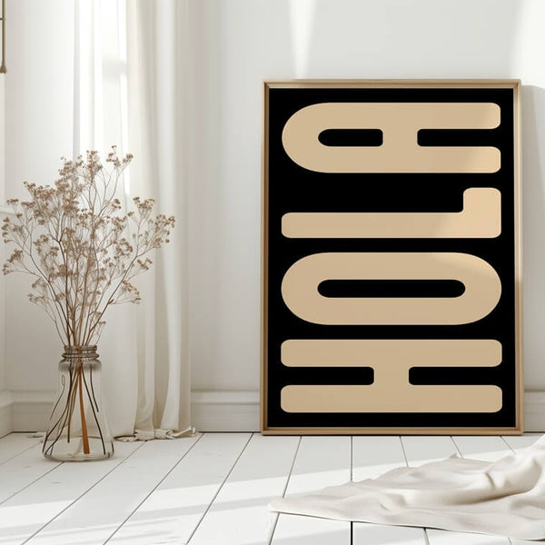 Wohnzimmer Einrichtung – Hola Poster – Wohnzimmer Inspiration