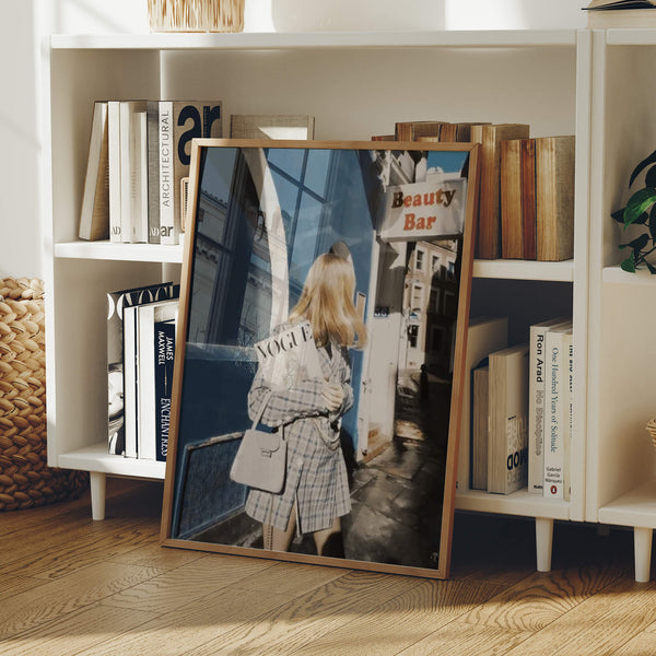 Moderne Wanddeko – Fashion Deko – Modezeitschrift Cover