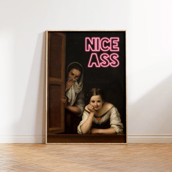 Lustige Toilette Deko – WC Poster – Wanddeko Bad