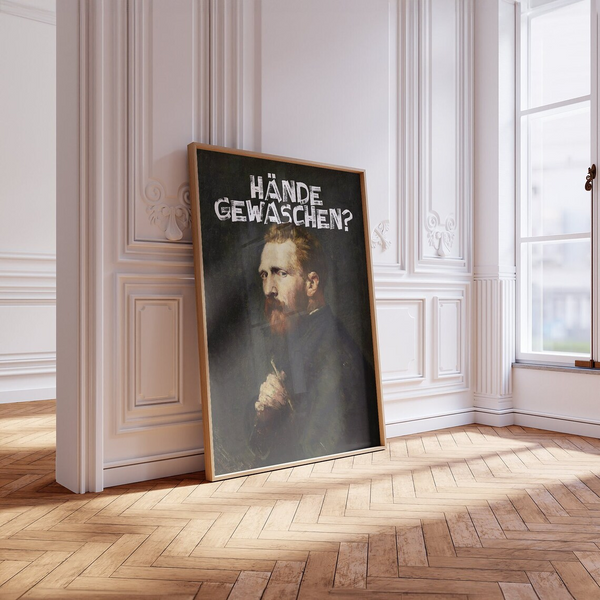 Badezimmer Wandbild – Lustiges Poster – Toilette Wandbild