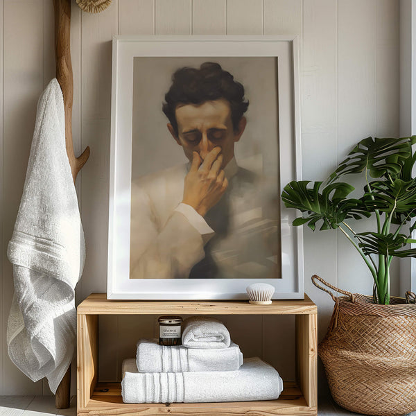 Retro Bad Poster – WC Deko – Badezimmer Poster Set