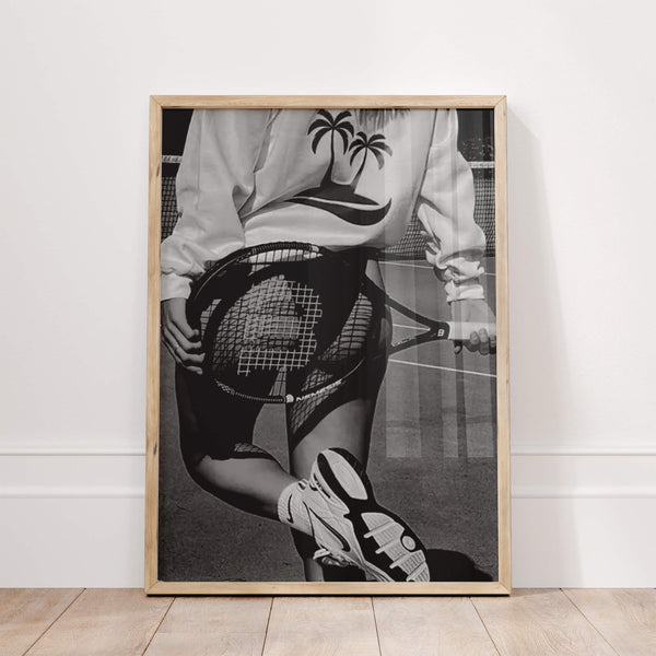 Tennis Wandbild – Sport Poster – Interior Trend