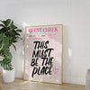 THIS MUST BE THE PLACE - Pink/Black - Bestseller