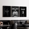 Kylian Mbappé Fußball Poster – Fußball Wanddeko