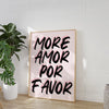 MORE AMOR POR FAVOR - Black/Pink - Bestseller