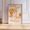 BETTER LATE THAN UGLY - Orange