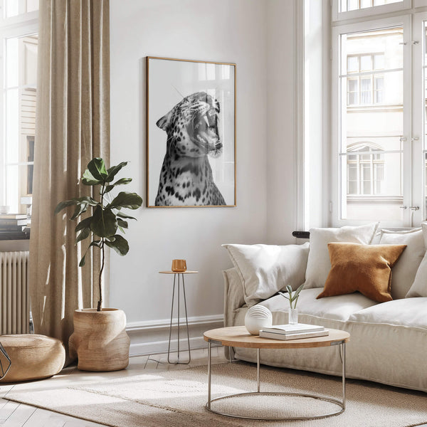 Leopard Poster – Fashion Wanddeko – Statement Poster
