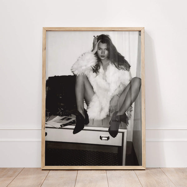 Kate Moss Poster  – Modeposter Look – Interior Deko