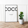 I DONT DO FASHION - Coco - White/Black