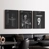 Robert Lewandowski Fußball Poster – Fußball Wanddeko