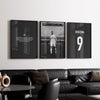 Karim Benzema Fußball Poster – Fußball Wanddeko