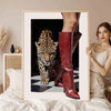 High Fashion Print – Leopard Poster – Luxus Wandbild