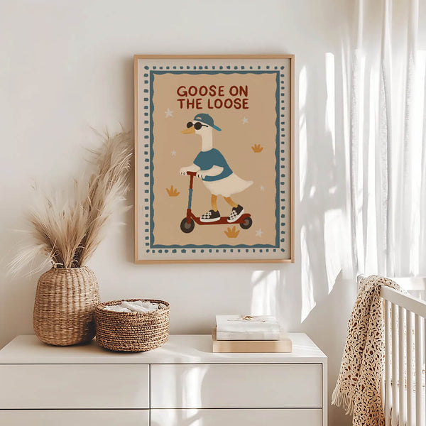 Kinderzimmer Bild – Tier Poster – Babyzimmer Ideen