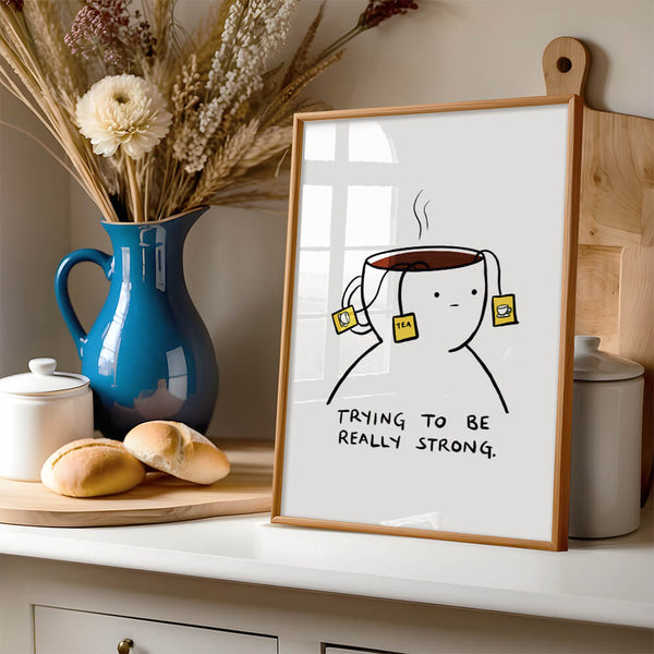 Küche Design – Tee Poster – Küche Einrichtung