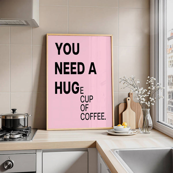 Küche Inspiration – Kaffee Poster – Küche Design