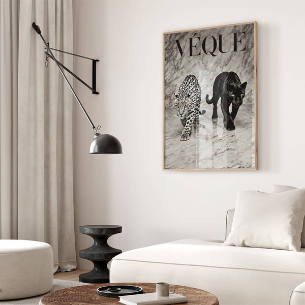 Panther Poster – Tier Wandbild – Modern Interior