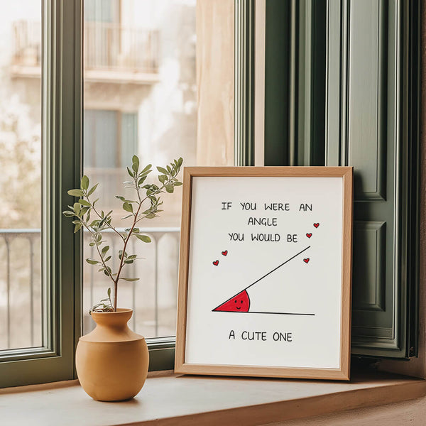 Schlafzimmer Einrichtung – Akuter Winkel Poster – Schlafzimmer Design