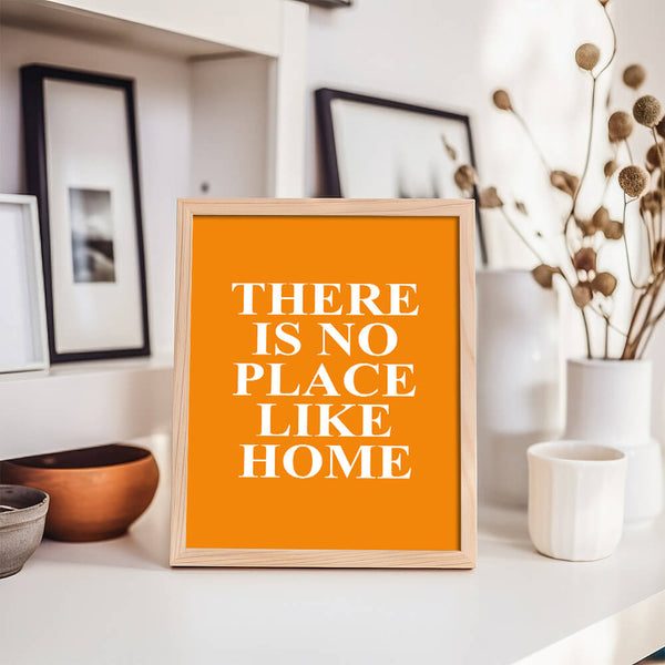 There is no place like home Poster – Flur Wandgestatung