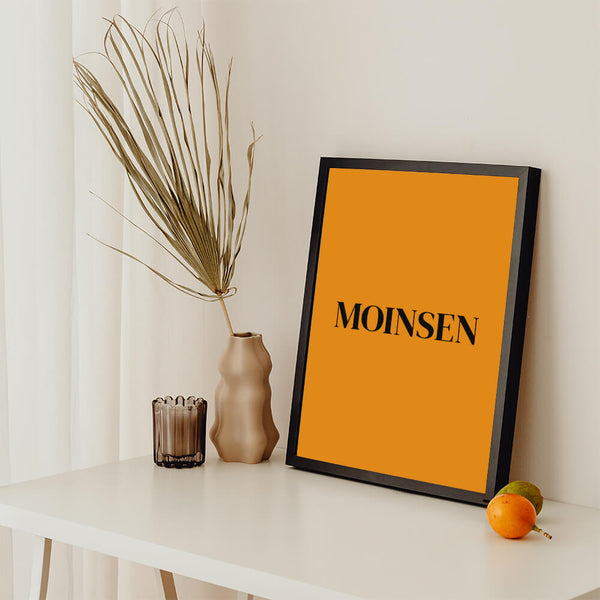 Moinsen Poster – Empfangsbereich gestalten – Flur Design
