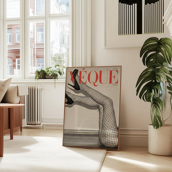 Mode Magazin Poster – Fashion Wanddeko – Modern Living