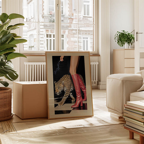 Leopard Poster – Feminin Deko – Stivolles Wandbild