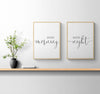 GOOD MORNING - Schlafzimmer Poster - Weiß