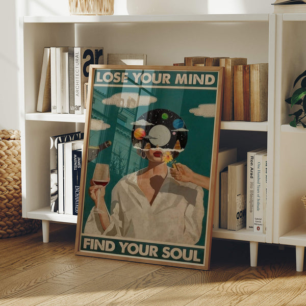 Feminin Poster – Moderne Wanddeko – Wohnzimmer Deko