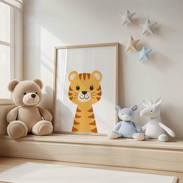 Tiger Poster – Kinderzimmer Inspiration – Kinder Deko