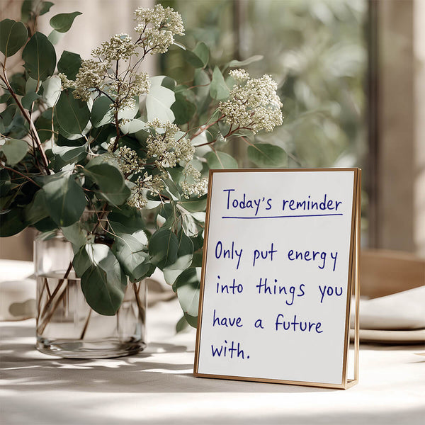 Quote Poster – Selbstliebe Motivation – Schreibtisch Dekoration