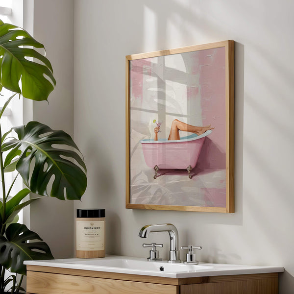 Badezimmer Poster – Moderne Wanddeko für dein Bad