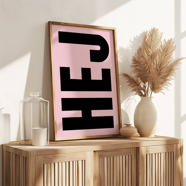 Flur Wandgestaltung – Hej Poster – Eingang Inspiration