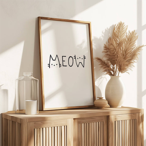 Eingang Dekoration – Katzen Poster – Flur Ideen
