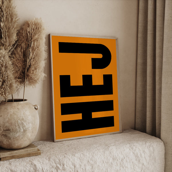 Eingangsbereich Design – Hej Poster – Flur Dekoration