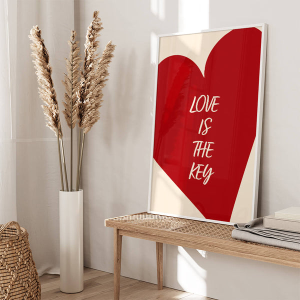 Eingang Dekoration – Herz Poster – Flur Einrichtung