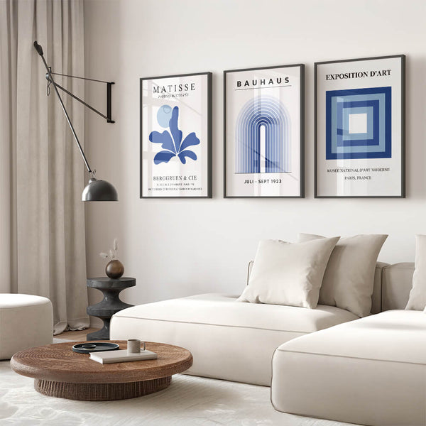 Galerie Poster Set – Wohnzimmer Inspiration – Design Wanddeko