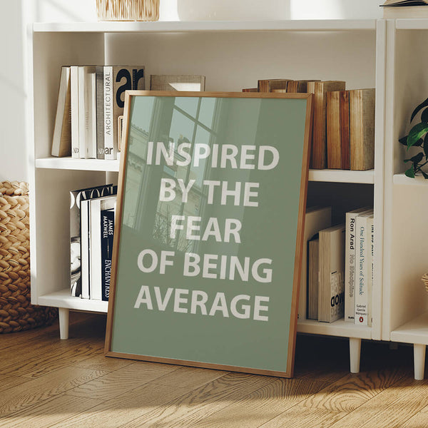 Büro Poster – Motivationsspruch –  Wohnzimmer Inspiration