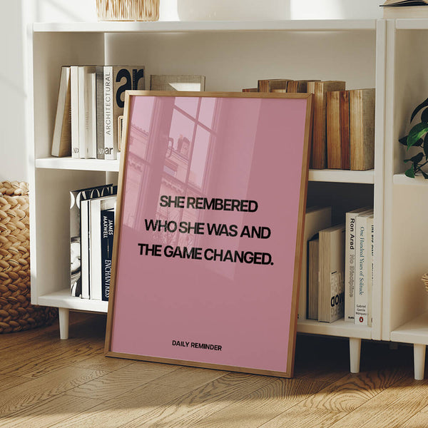 Frauen Poster – Frauen Motivation Spruch – Feminin Bilder