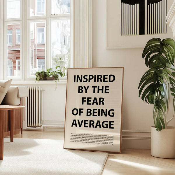 Motivationsposter – Wohnzimmer Ideen – Eingangsbereich Inspiration