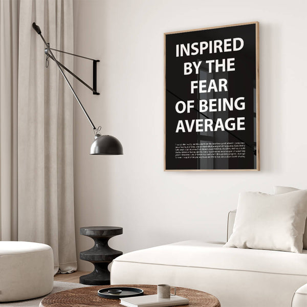 Wohnzimmer Bilder – Motivationsspruch Poster – Wohnzimmer Inspiration