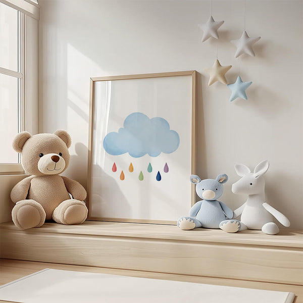 Babyzimmer Inspiration – Wolke Motiv – Kinderzimmer Deko
